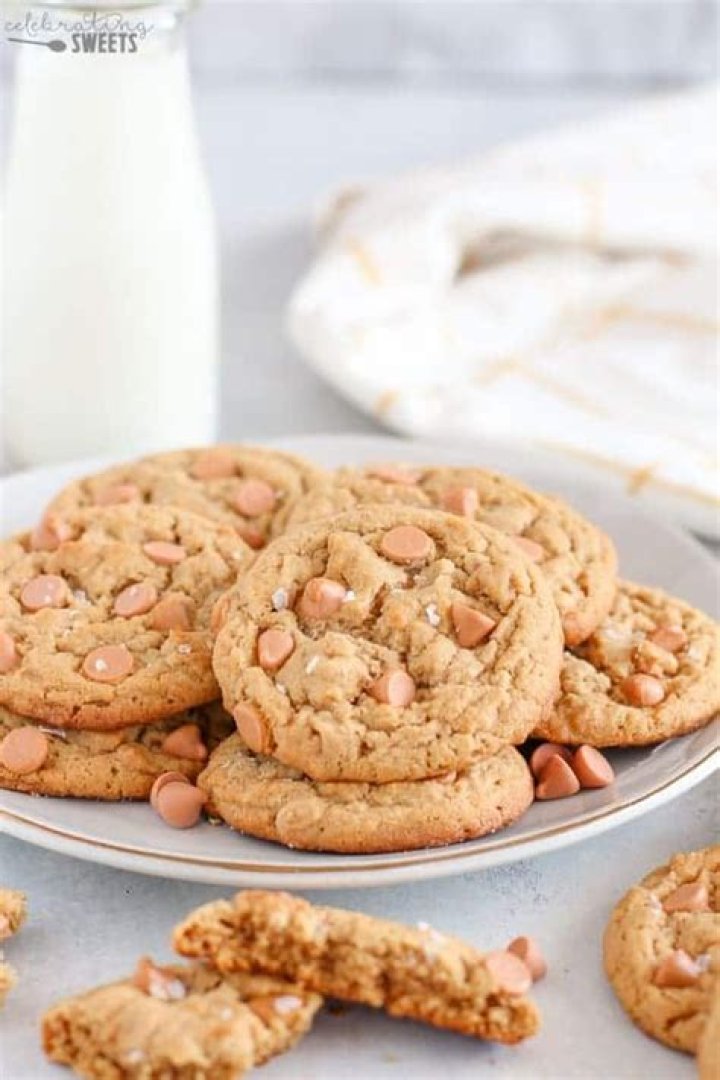 Peanut Butter Butterscotch Cookies - Celebrating Sweets